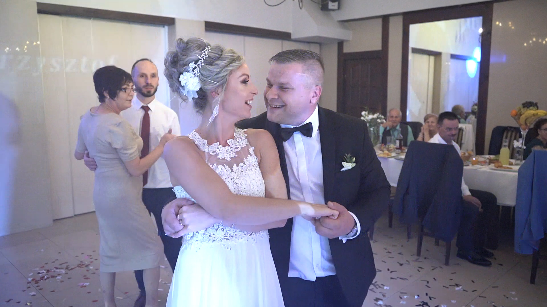 Uroczystość ślubna w Ozorkowie
